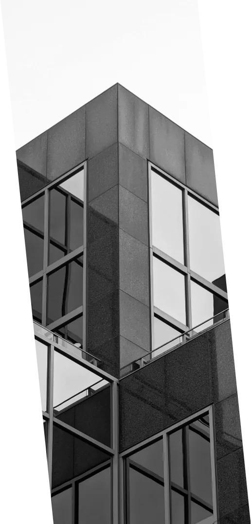Nested United modern office building exterior